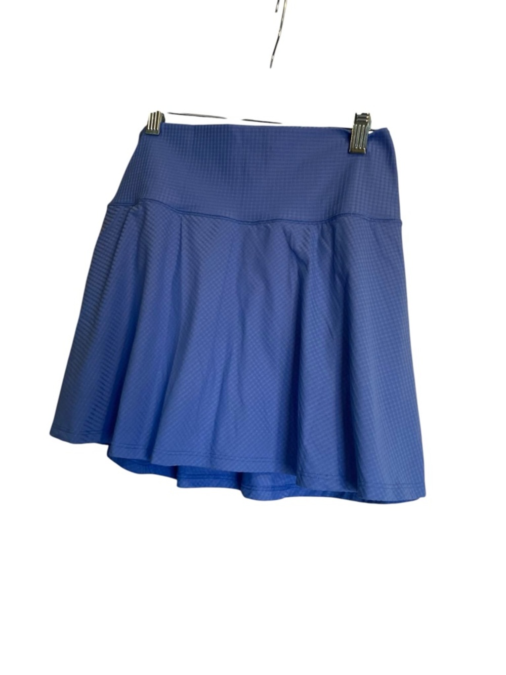 NWT Vuori baseline gingham skirt 14.5” RIVIERA BLUE Size S